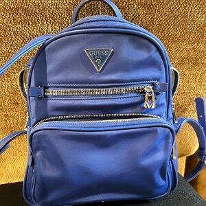 Guess backpack blue